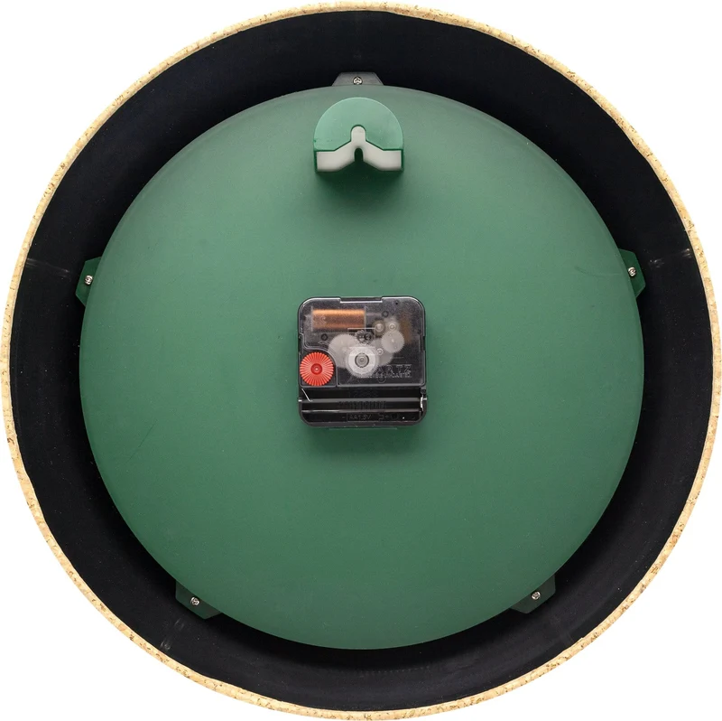 Wall clock - 30 cm - Cork / Glass - 'Cork'