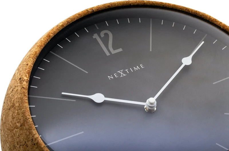 Wall clock - 30 cm - Cork / Glass - 'Cork'