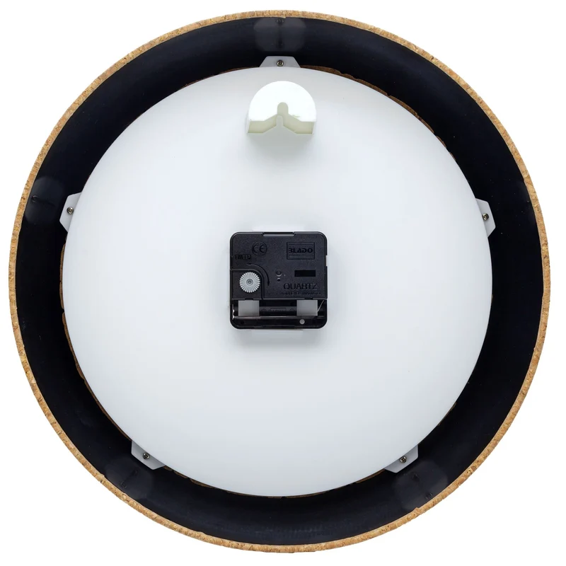 Wall clock - 30 cm - Cork / Glass - 'Cork'