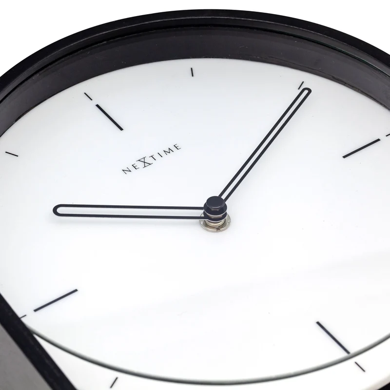 Table clock - 27 x 21 x 6,5 cm - Wood - 'Noa Table'