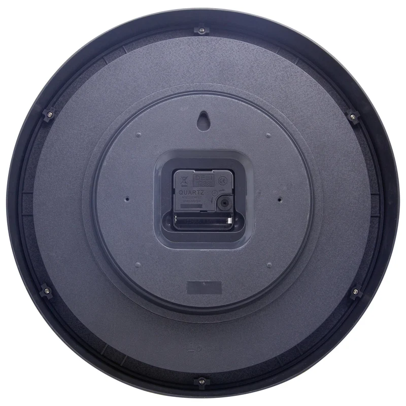 Wall clock 36cm - Silent - Plastic - "Mix"
