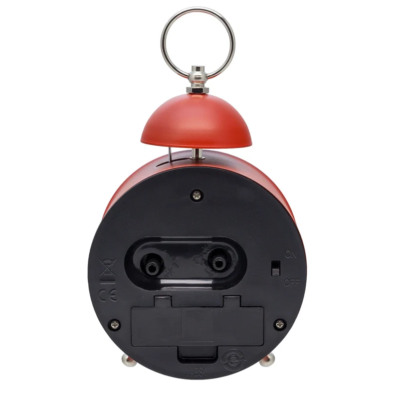 Alarm clock - 16 cm - Metal - Loud Alarm- 'Single Bell'