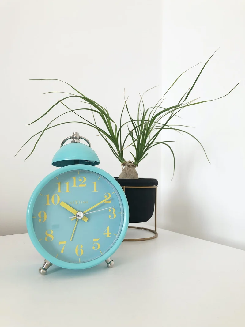 Alarm clock - 16 cm - Metal - Loud Alarm- 'Single Bell'