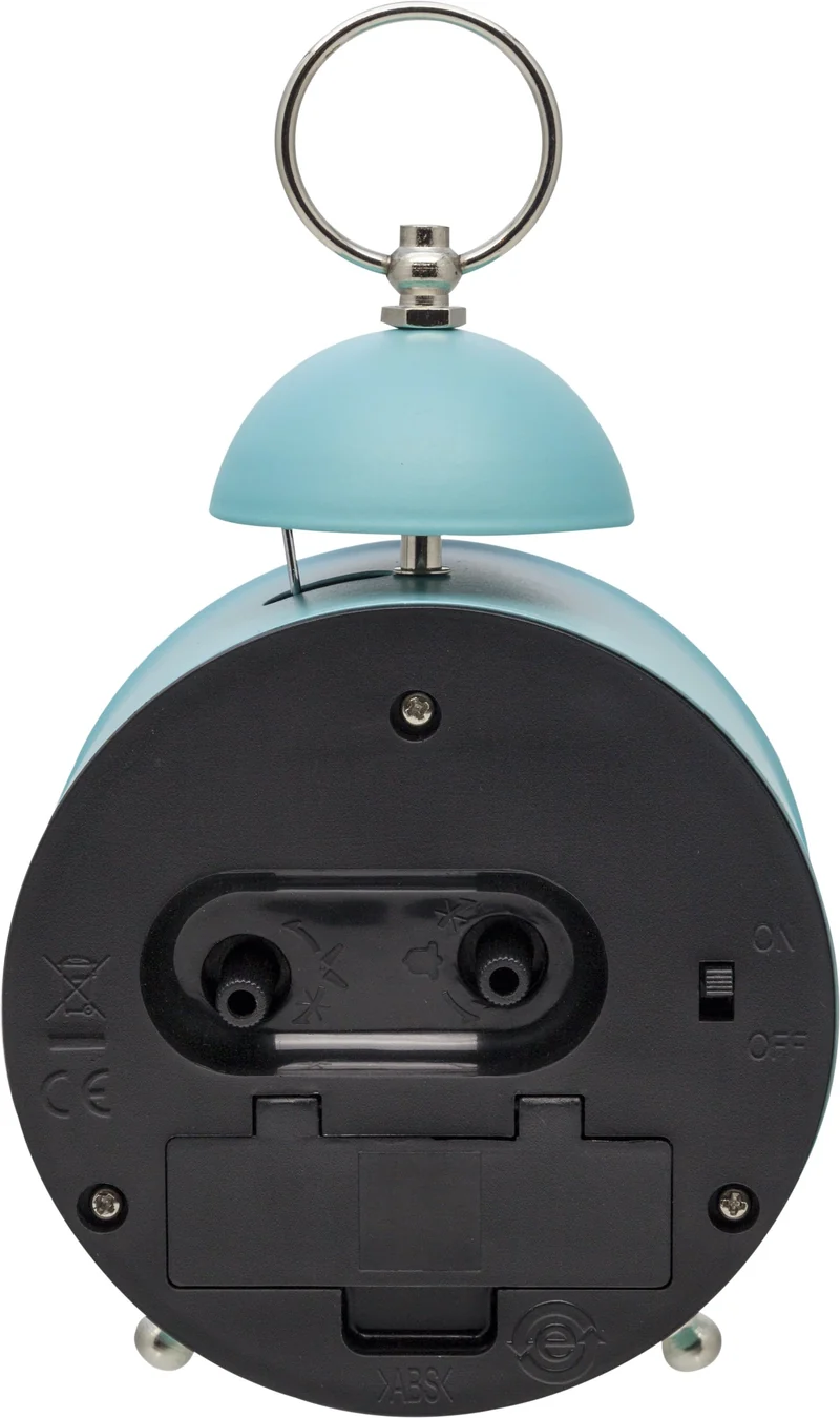 Alarm clock - 16 cm - Metal - Loud Alarm- 'Single Bell'
