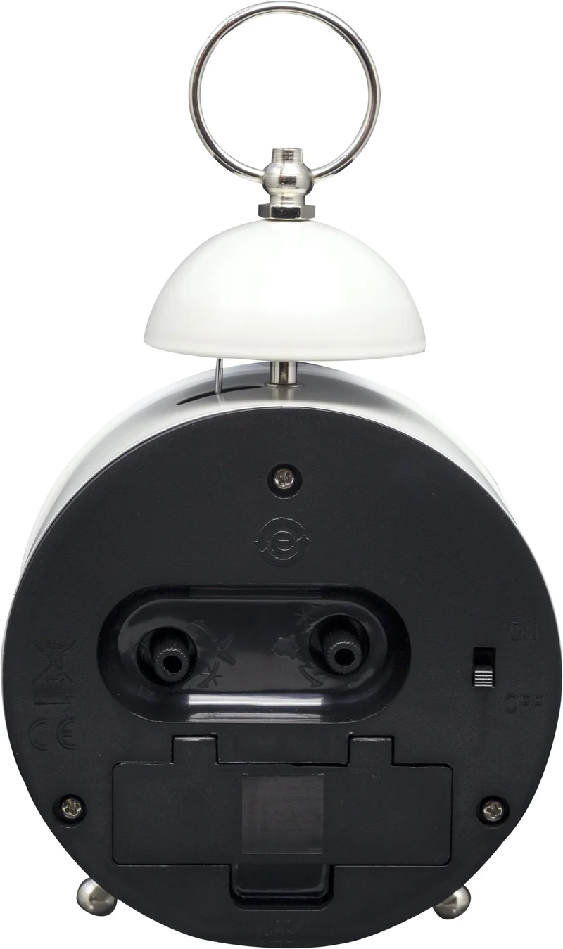 Alarm clock - 16 cm - Metal - Loud Alarm- 'Single Bell'