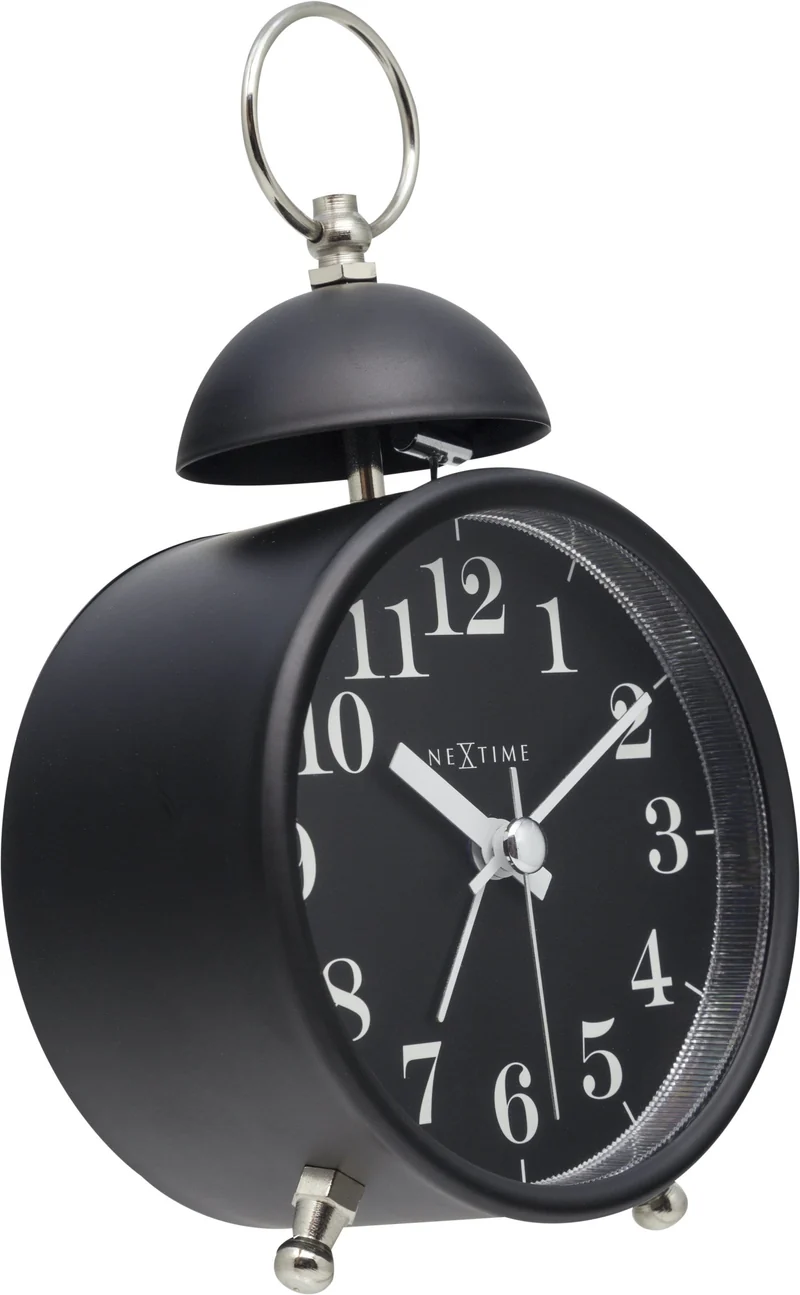 Alarm clock - 16 cm - Metal - Loud Alarm- 'Single Bell'