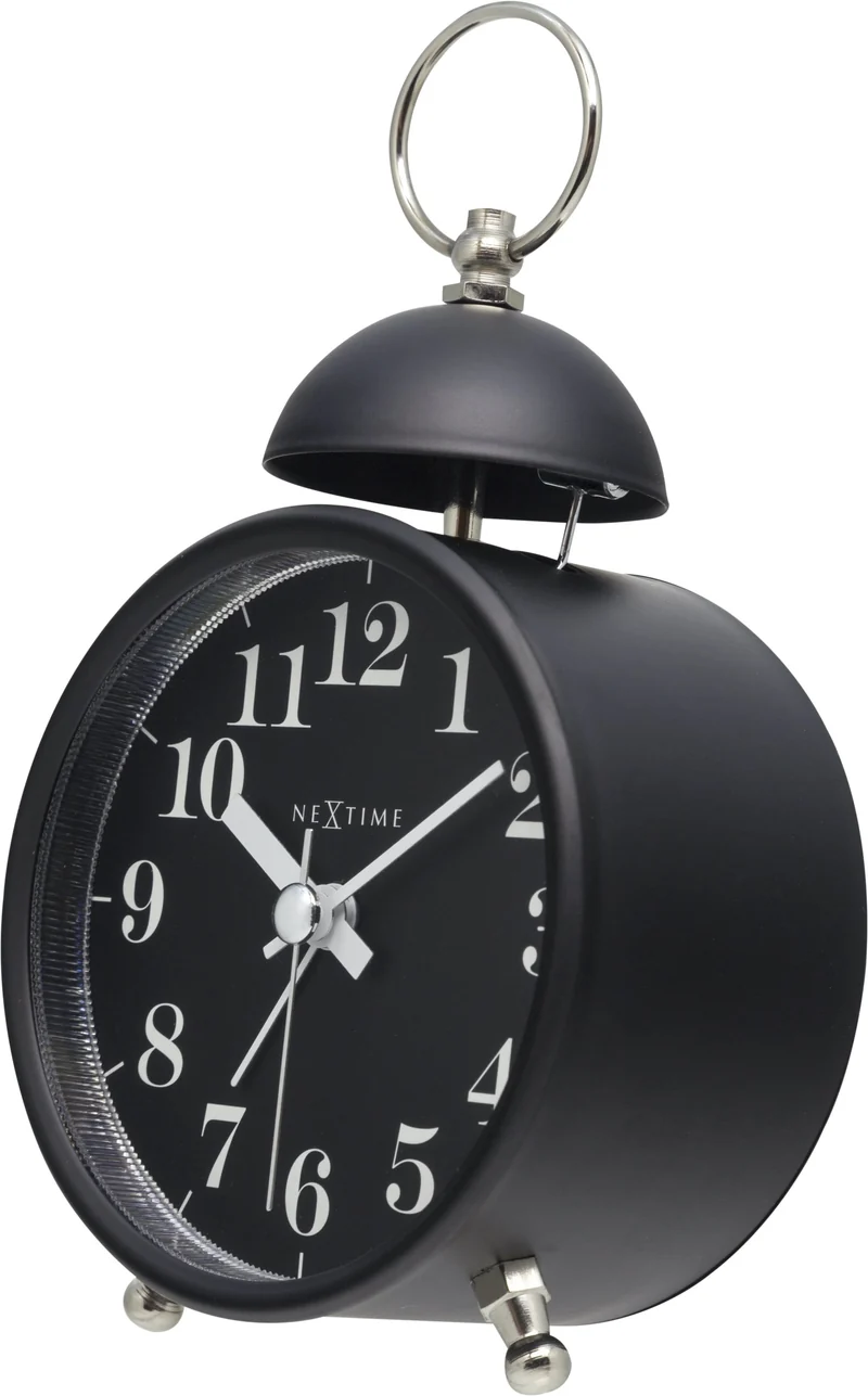 Alarm clock - 16 cm - Metal - Loud Alarm- 'Single Bell'