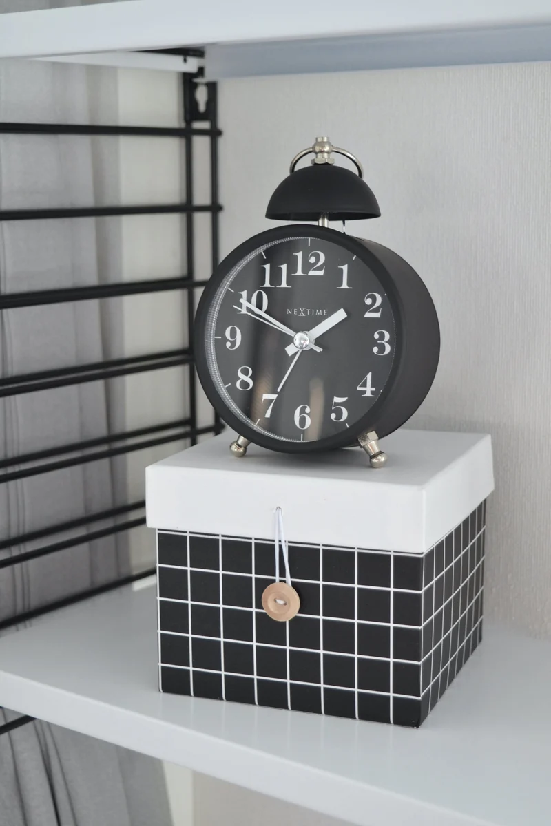 Alarm clock - 16 cm - Metal - Loud Alarm- 'Single Bell'