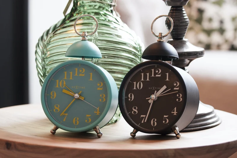 Alarm clock - 16 cm - Metal - Loud Alarm- 'Single Bell'