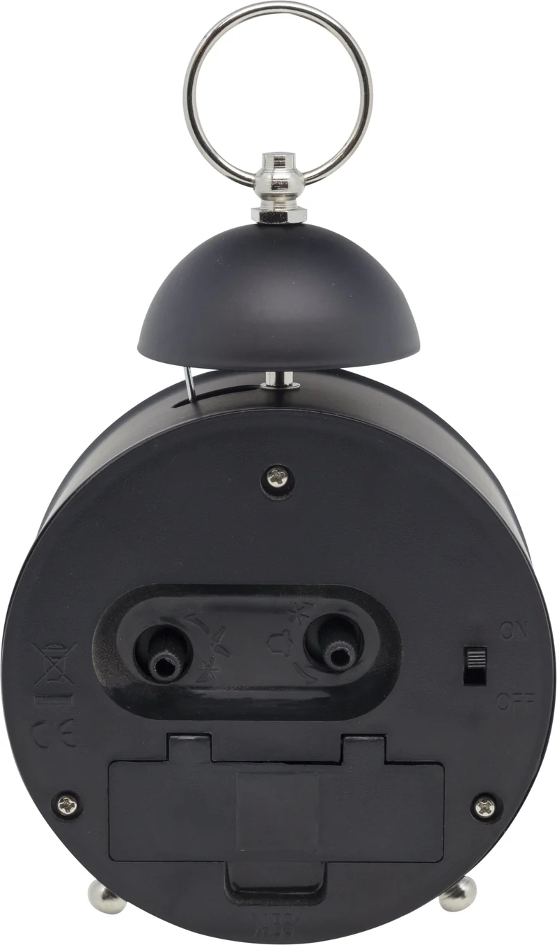 Alarm clock - 16 cm - Metal - Loud Alarm- 'Single Bell'