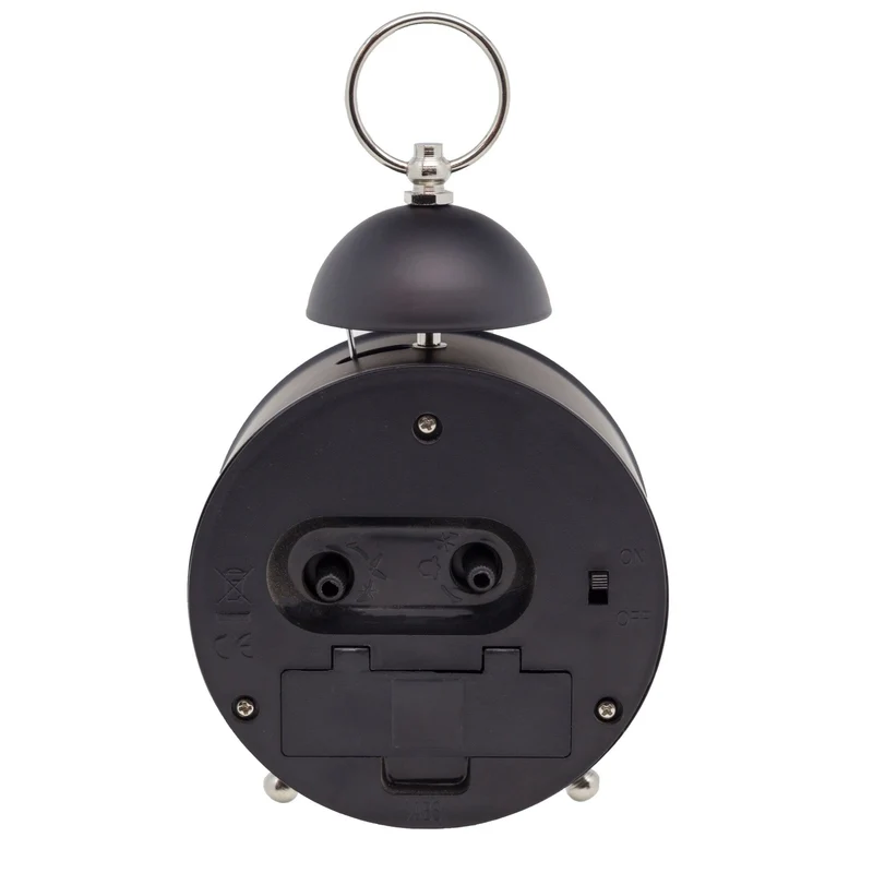 Alarm clock - 16 cm - Metal - Loud Alarm- 'Single Bell'