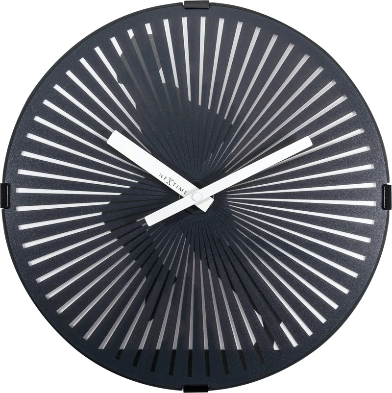 Wall clock- 30 cm - Plastic - Motion clock- 'Running Man'