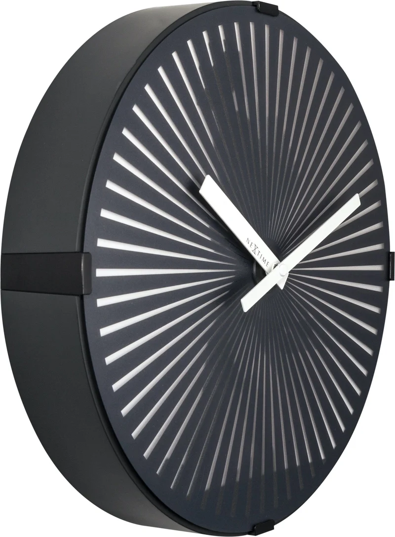 Wall clock- 30 cm - Plastic - Motion clock- 'Running Man'