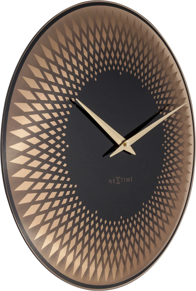 Wall clock - 43 cm - Glass - 'Sahara'