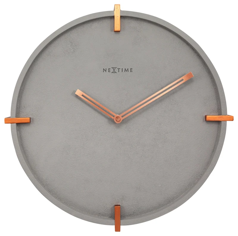 Wall clock - 32 cm - Concrete - 'Mohawk Wall'