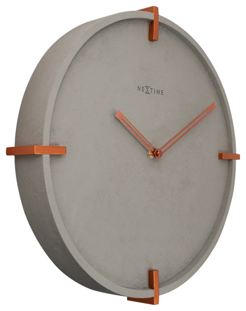Wall clock - 32 cm - Concrete - 'Mohawk Wall'