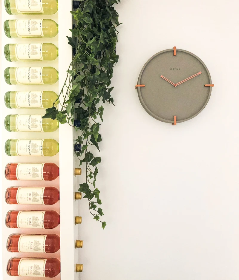 Wall clock - 32 cm - Concrete - 'Mohawk Wall'