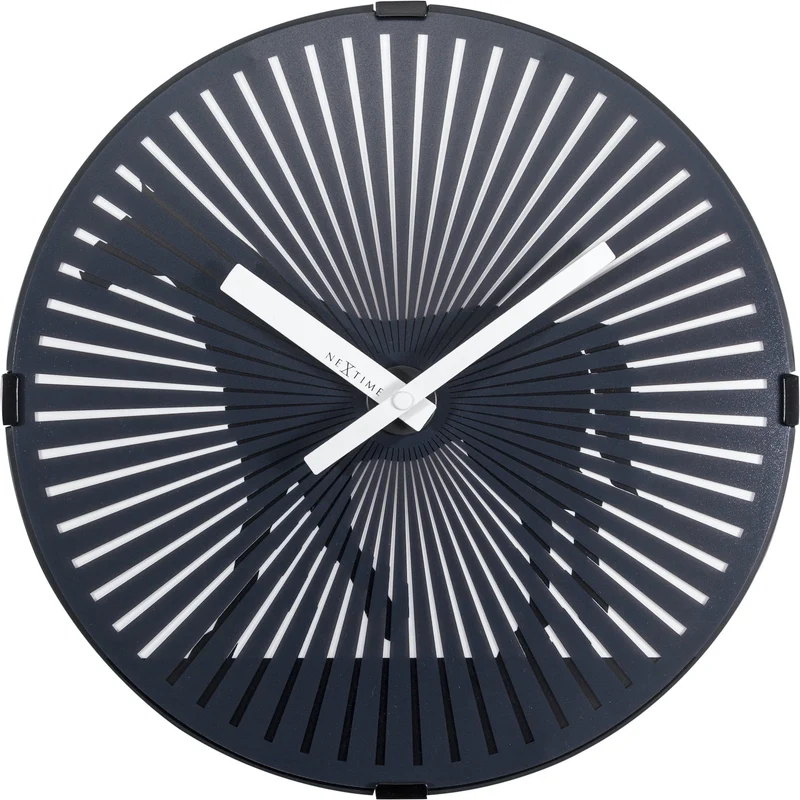 Wall clock- 30 cm - Plastic - Motion clock- 'Walking Horse'