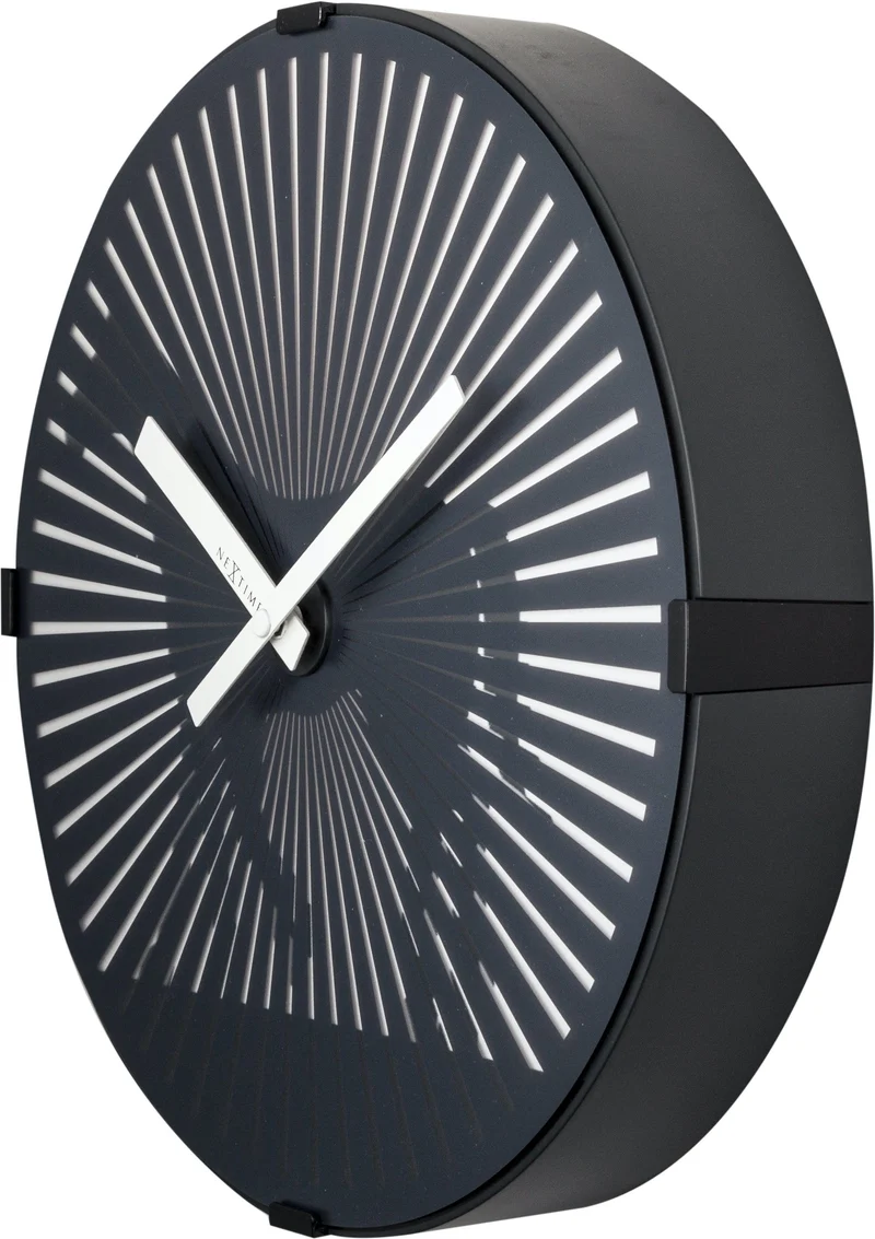 Wall clock- 30 cm - Plastic - Motion clock- 'Walking Horse'