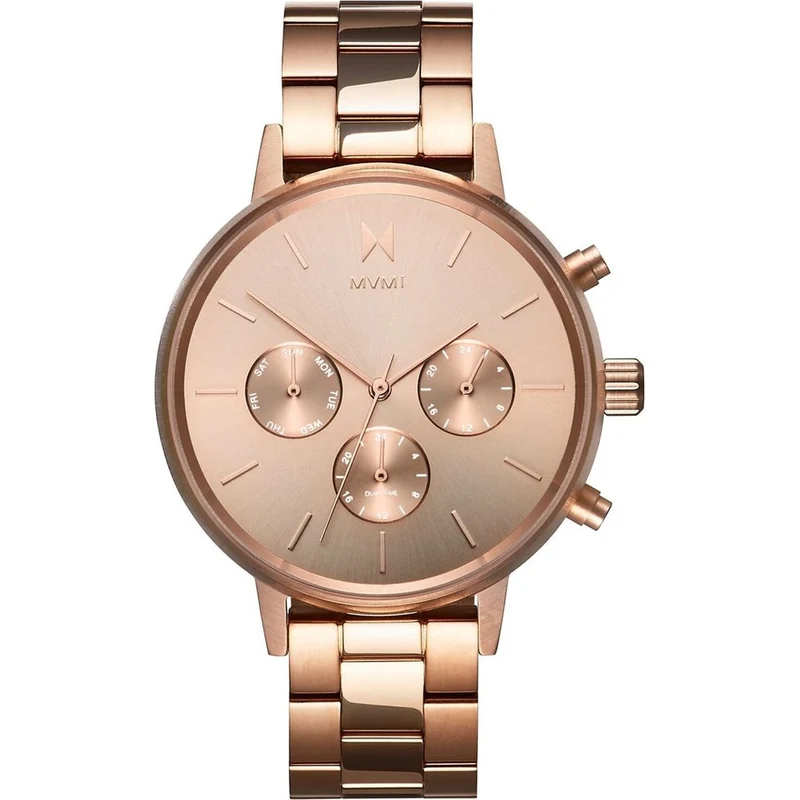 MVMT Nova D-FC01-RG Damen Armbanduhr Roségold • Mineralglas • Quarzwerk