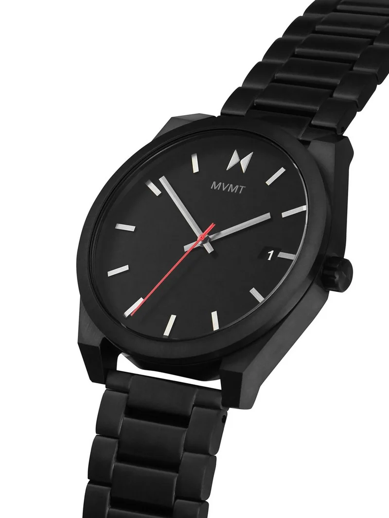 MVMT Element 28000039-D Herrenuhr Schwarz • Mineralglas • Quarzwerk
