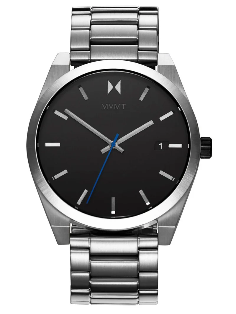 MVMT Element 28000038-D Herrenuhr Silber • Mineralglas • Edelstahlarmband