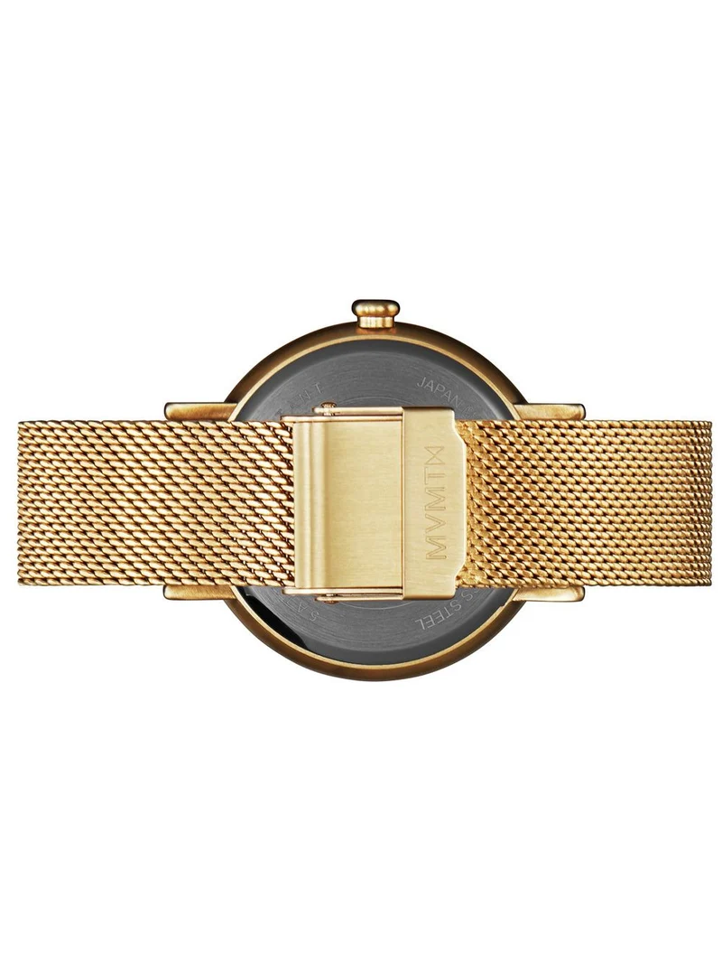 MVMT Dot Flash 28000034-D Damenuhr Gold • Quarzwerk • Milanaise-Armband