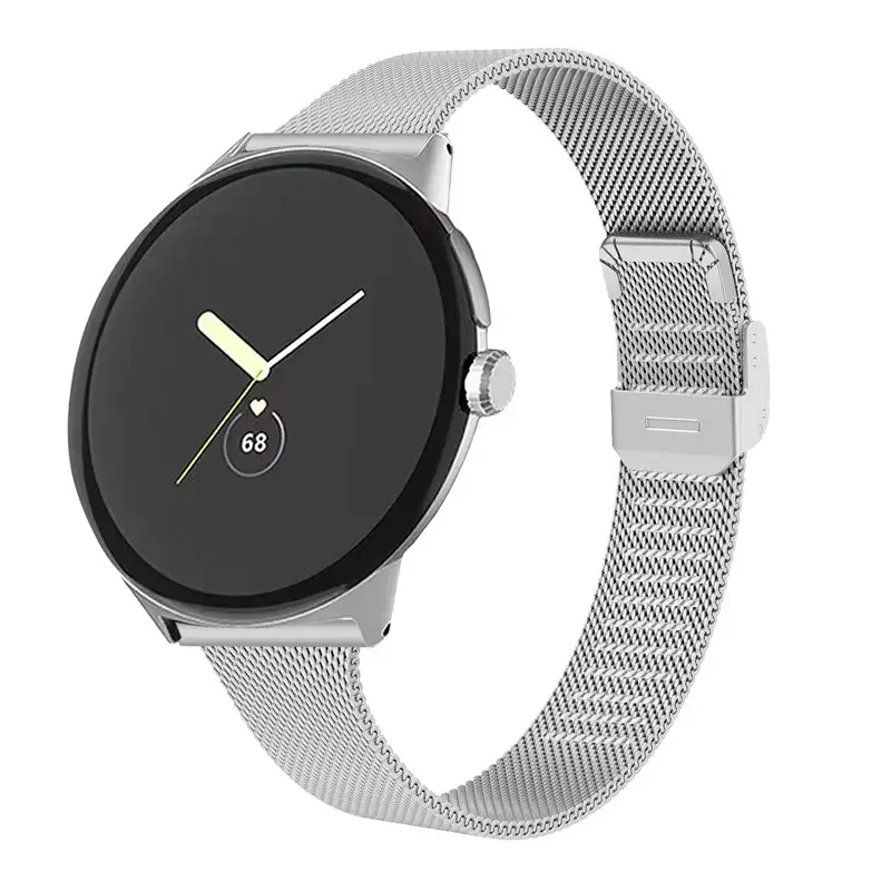 RVS Smartwatch Polsband voor Google Pixel – Stijlvol Metalen Horloge Bandje Verstelbaar Comfortabel Elegant | Sansoti