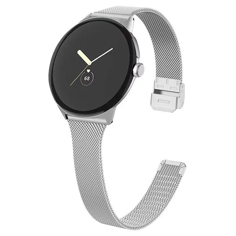 RVS Smartwatch Polsband voor Google Pixel – Stijlvol Metalen Horloge Bandje Verstelbaar Comfortabel Elegant | Sansoti
