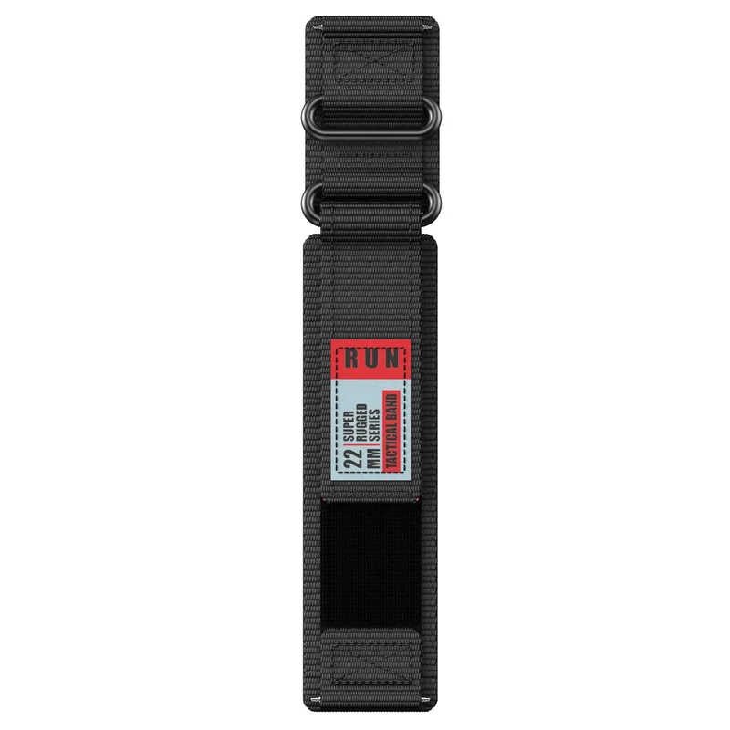 Smartwatch Bandje Nylon met Klittenband Verstelbaar 20mm 22mm Sportief Ademend Polsband voor Hardlopen Fitness | Sansoti