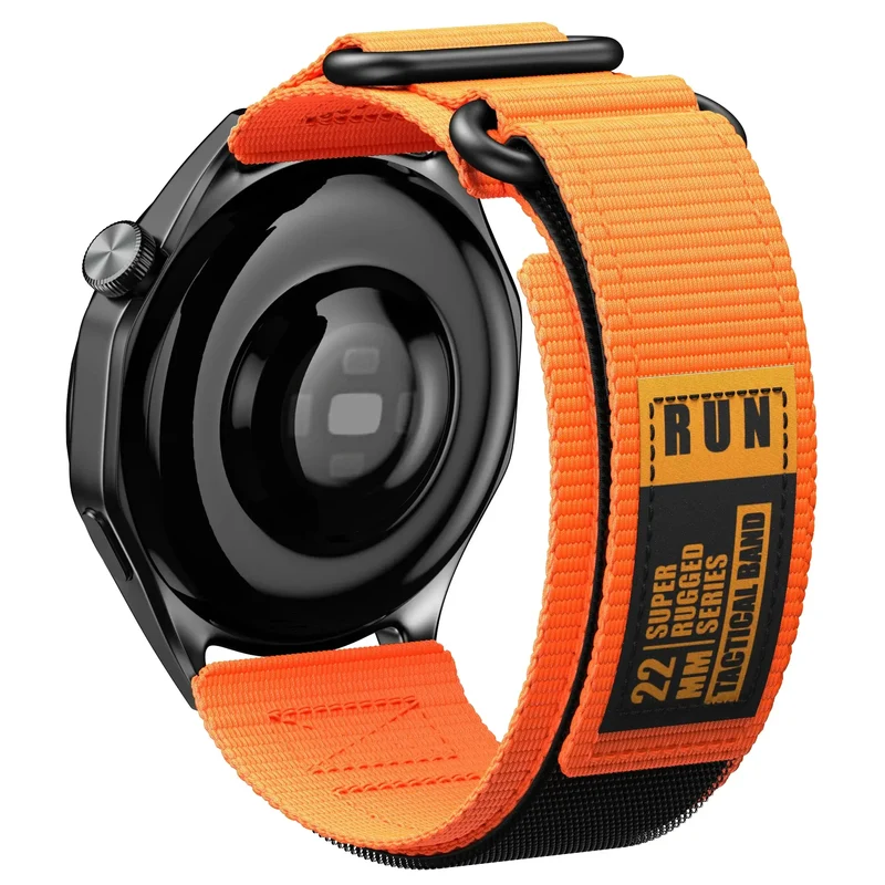Smartwatch Bandje Nylon met Klittenband Verstelbaar 20mm 22mm Sportief Ademend Polsband voor Hardlopen Fitness | Sansoti