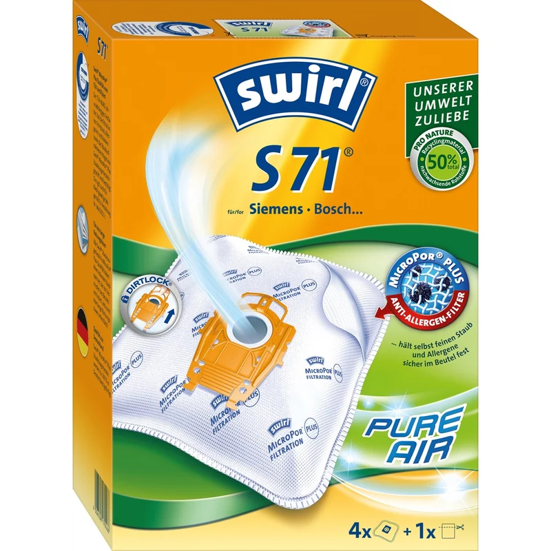 Swirl S 71 MP Plus AirSpace Staubbeutel