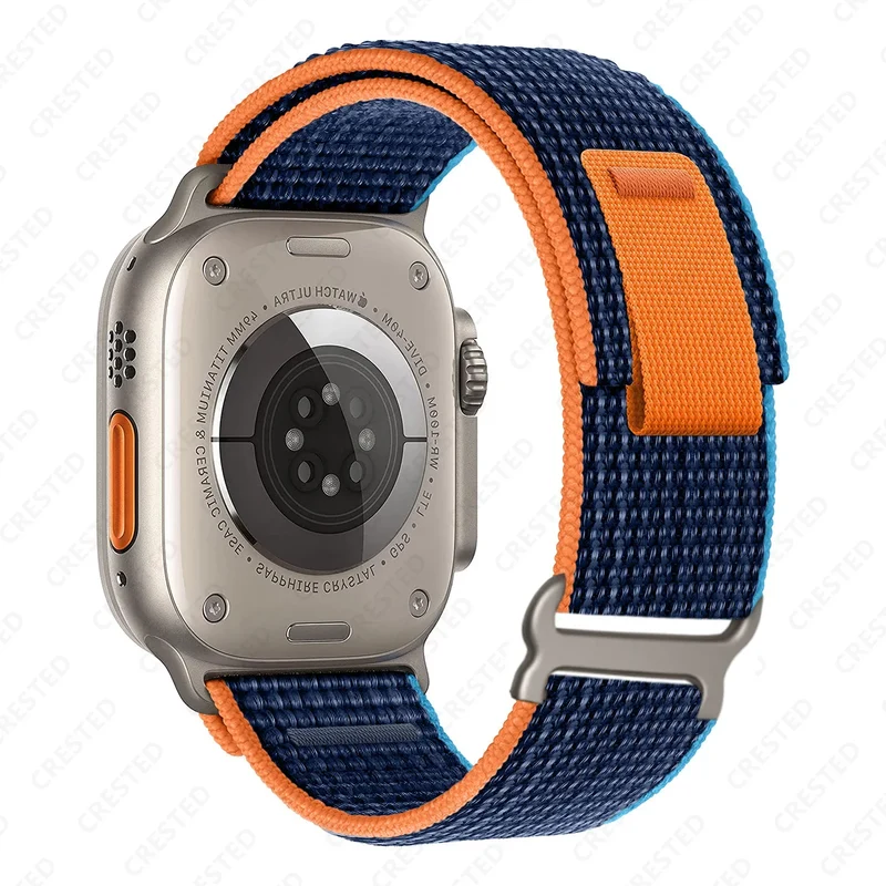 Nylon Smartwatchband Trail Loop - Verstelbaar Sportbandje met Duurzame Gesp - Veelkleurig Polsband Actief | Sansoti