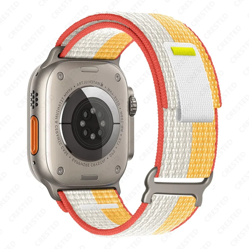 Nylon Smartwatchband Trail Loop - Verstelbaar Sportbandje met Duurzame Gesp - Veelkleurig Polsband Actief | Sansoti