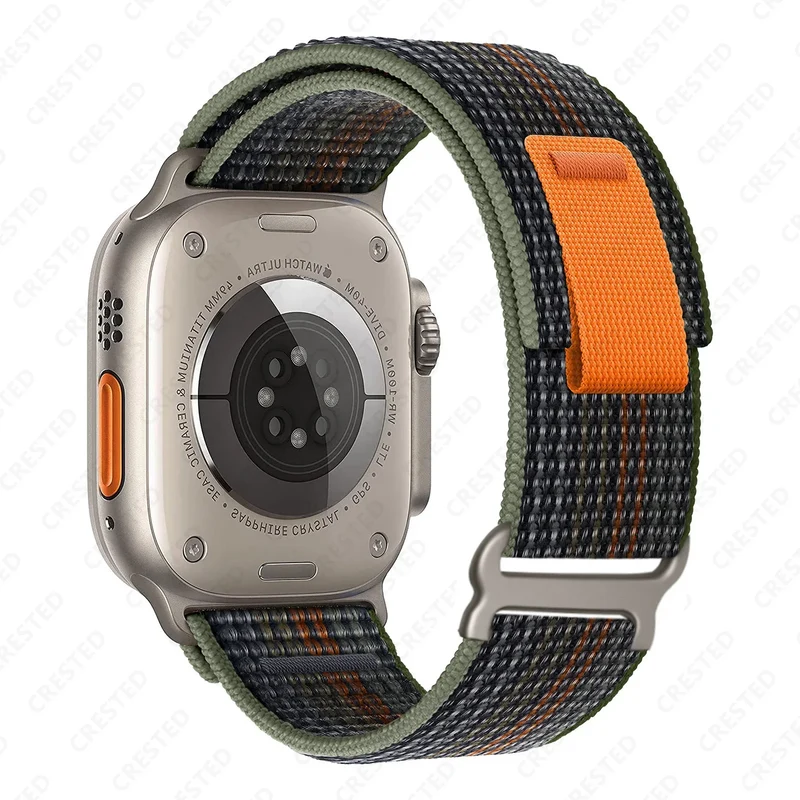 Nylon Smartwatchband Trail Loop - Verstelbaar Sportbandje met Duurzame Gesp - Veelkleurig Polsband Actief | Sansoti