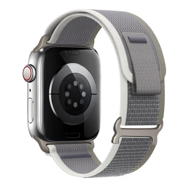 Nylon Smartwatchband Trail Loop - Verstelbaar Sportbandje met Duurzame Gesp - Veelkleurig Polsband Actief | Sansoti