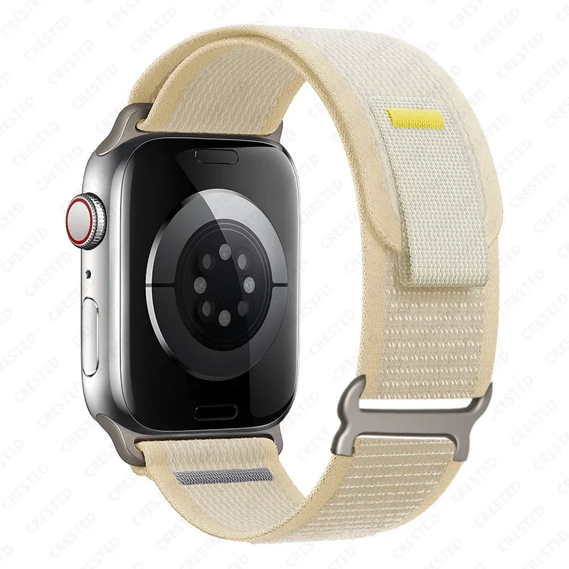 Nylon Smartwatchband Trail Loop - Verstelbaar Sportbandje met Duurzame Gesp - Veelkleurig Polsband Actief | Sansoti