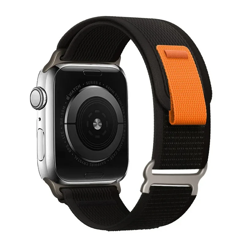 Nylon Smartwatchband Trail Loop - Verstelbaar Sportbandje met Duurzame Gesp - Veelkleurig Polsband Actief | Sansoti