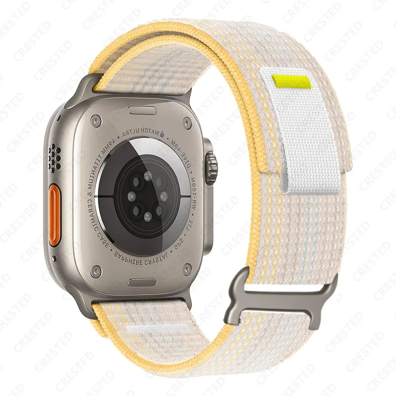 Nylon Smartwatchband Trail Loop - Verstelbaar Sportbandje met Duurzame Gesp - Veelkleurig Polsband Actief | Sansoti