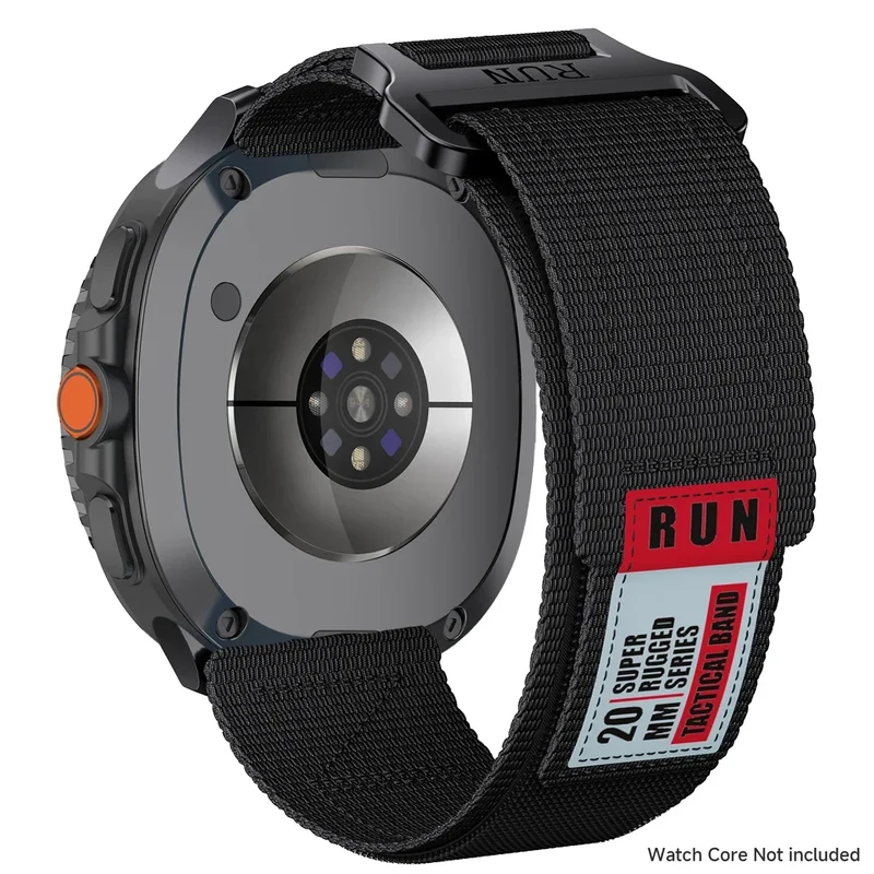 Nylon Smartwatch Bandje Tactical voor Galaxy Watch 8 9 Classic Verstelbaar Sportief Ademend Polsband | Sansoti