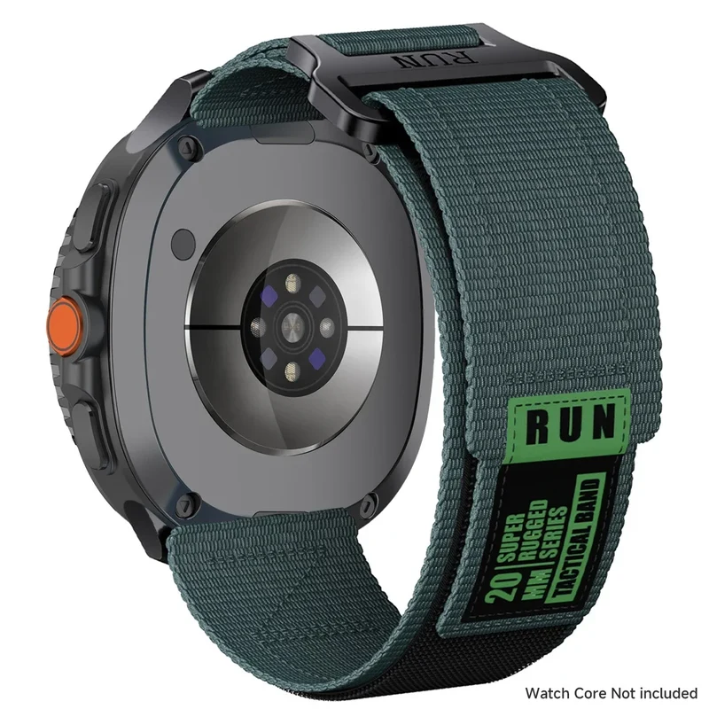 Nylon Smartwatch Bandje Tactical voor Galaxy Watch 8 9 Classic Verstelbaar Sportief Ademend Polsband | Sansoti