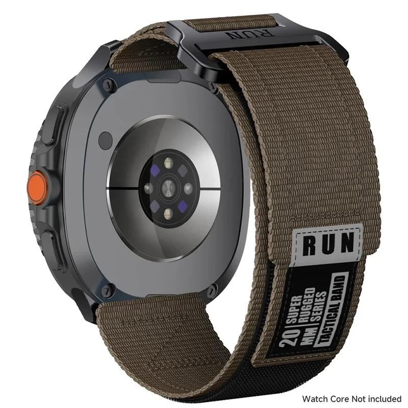 Nylon Smartwatch Bandje Tactical voor Galaxy Watch 8 9 Classic Verstelbaar Sportief Ademend Polsband | Sansoti