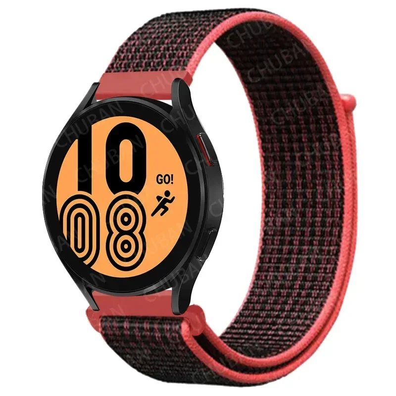Nylon Sportband Smartwatch 20mm 22mm Ademend Lichtgewicht Loop Polsband Verstelbaar Training Fitness | Sansoti