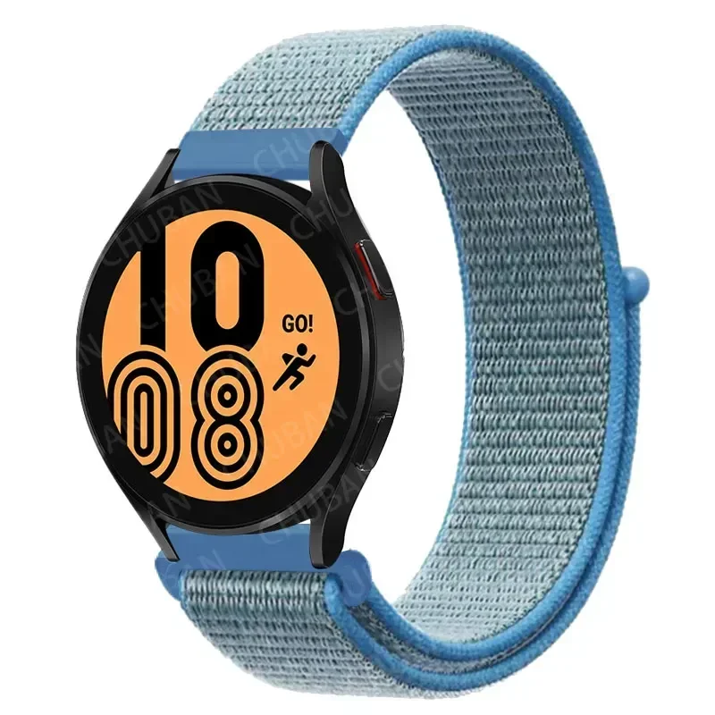 Nylon Sportband Smartwatch 20mm 22mm Ademend Lichtgewicht Loop Polsband Verstelbaar Training Fitness | Sansoti