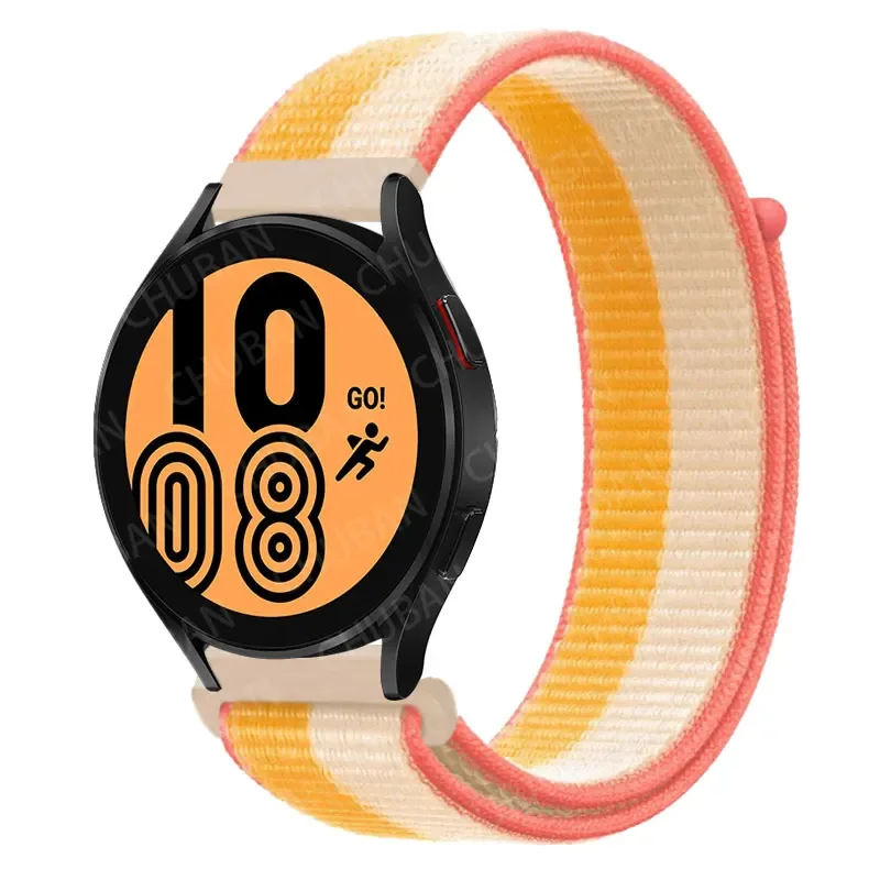 Nylon Sportband Smartwatch 20mm 22mm Ademend Lichtgewicht Loop Polsband Verstelbaar Training Fitness | Sansoti