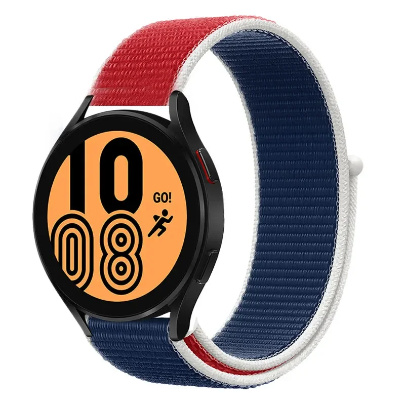 Nylon Sportband Smartwatch 20mm 22mm Ademend Lichtgewicht Loop Polsband Verstelbaar Training Fitness | Sansoti
