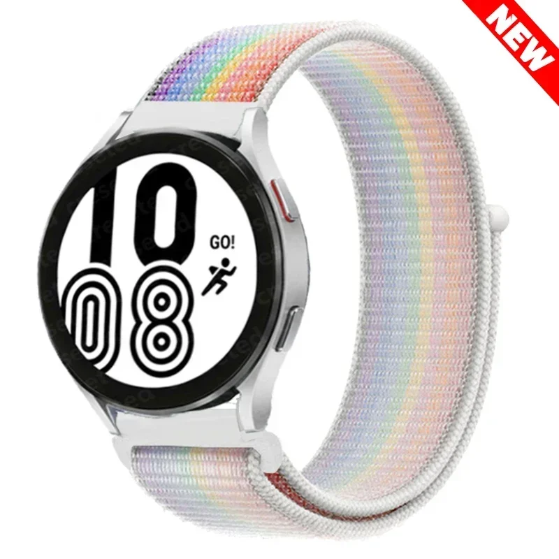 Nylon Sportband Smartwatch 20mm 22mm Ademend Lichtgewicht Loop Polsband Verstelbaar Training Fitness | Sansoti