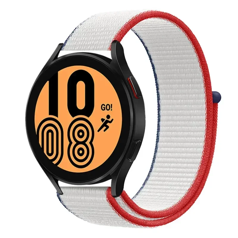 Nylon Sportband Smartwatch 20mm 22mm Ademend Lichtgewicht Loop Polsband Verstelbaar Training Fitness | Sansoti