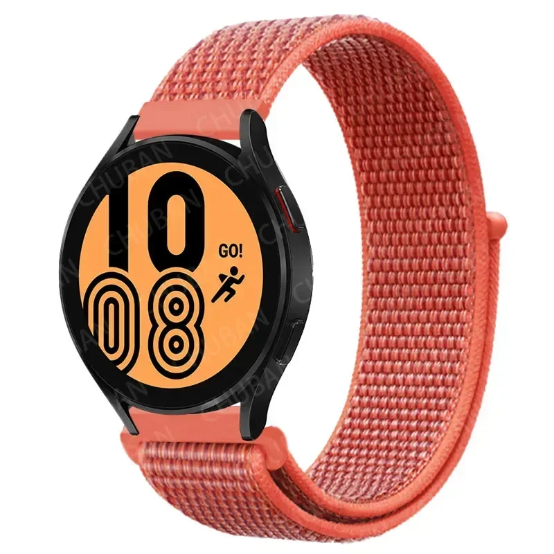 Nylon Sportband Smartwatch 20mm 22mm Ademend Lichtgewicht Loop Polsband Verstelbaar Training Fitness | Sansoti