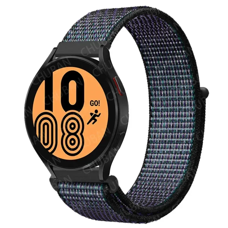 Nylon Sportband Smartwatch 20mm 22mm Ademend Lichtgewicht Loop Polsband Verstelbaar Training Fitness | Sansoti